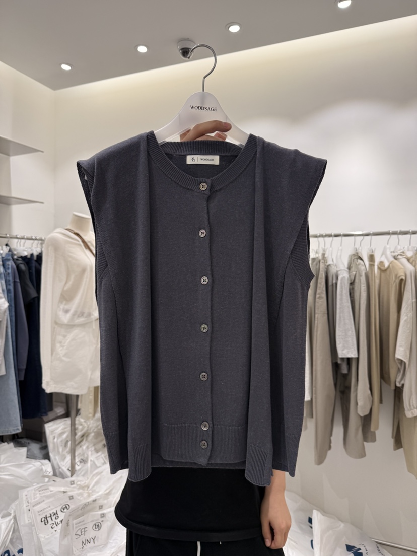 WOOD SAGE韓國東大門直郵女士新品人氣時尚套裝披肩套裝WOOD SAGE套裝圖色2
