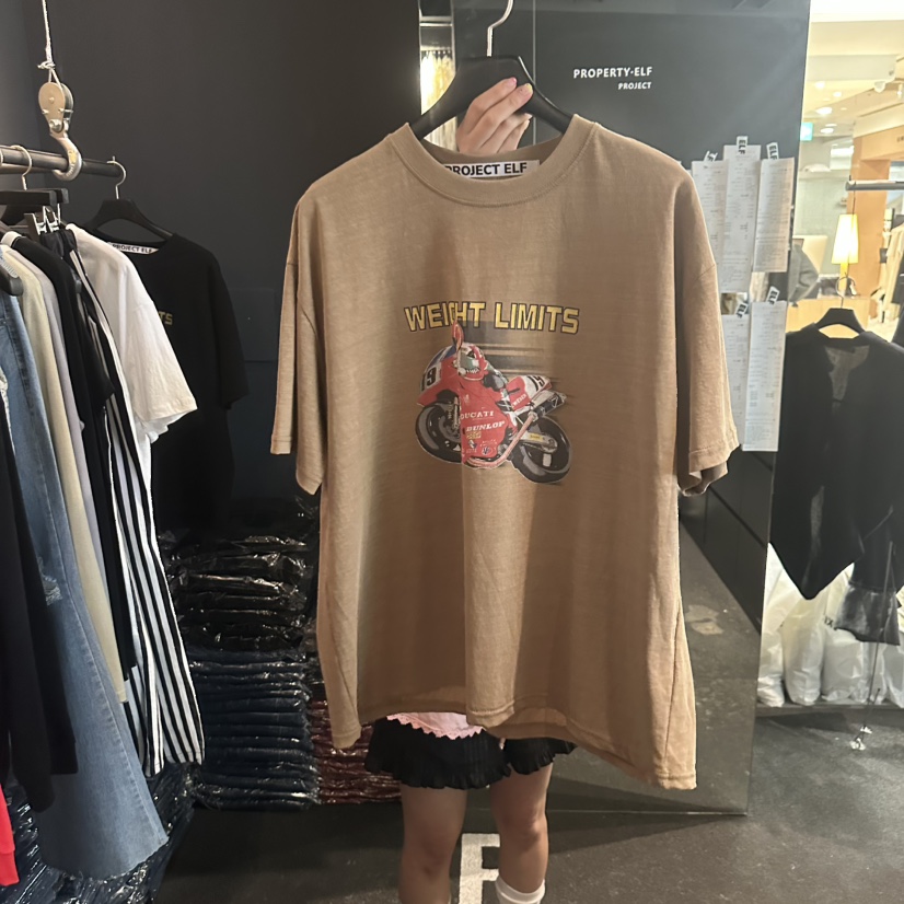 ELF-L韓國東大門代購女士新品職業時尚26春夏熱賣26夏季T恤PROJECT ELF/ELF-LT恤圖色1