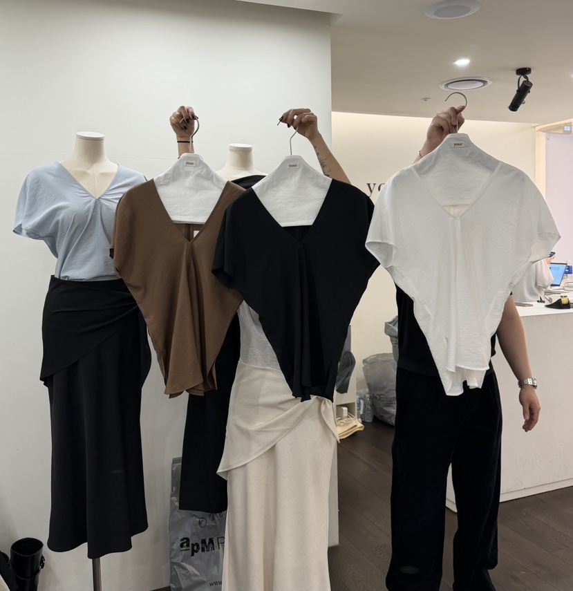 YOUR-P韓國東大門代購女裝新品休閑26春夏時尚襯衫蕾絲衫YOUR-P襯衫/蕾絲衫