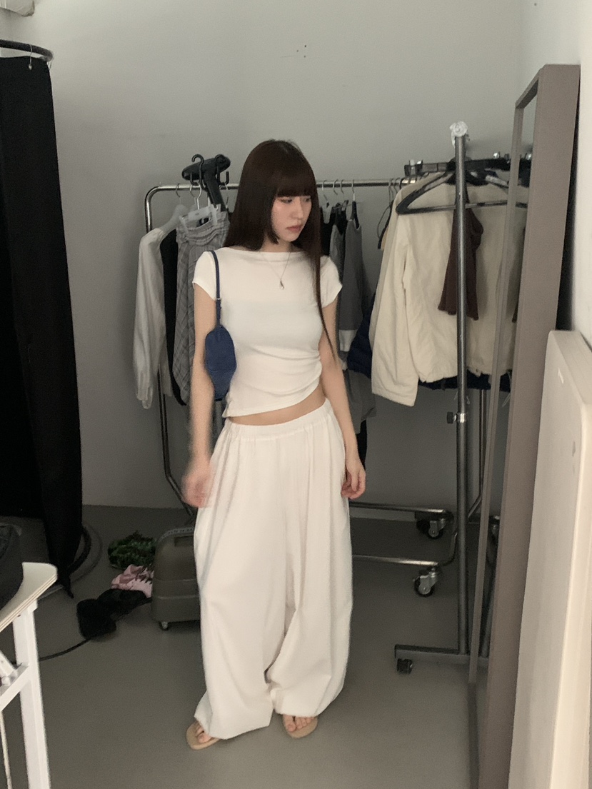 LOGARDEN韓國直郵實拍女裝新品26夏季推薦26春夏職業休閑褲LO GARDEN休閑褲