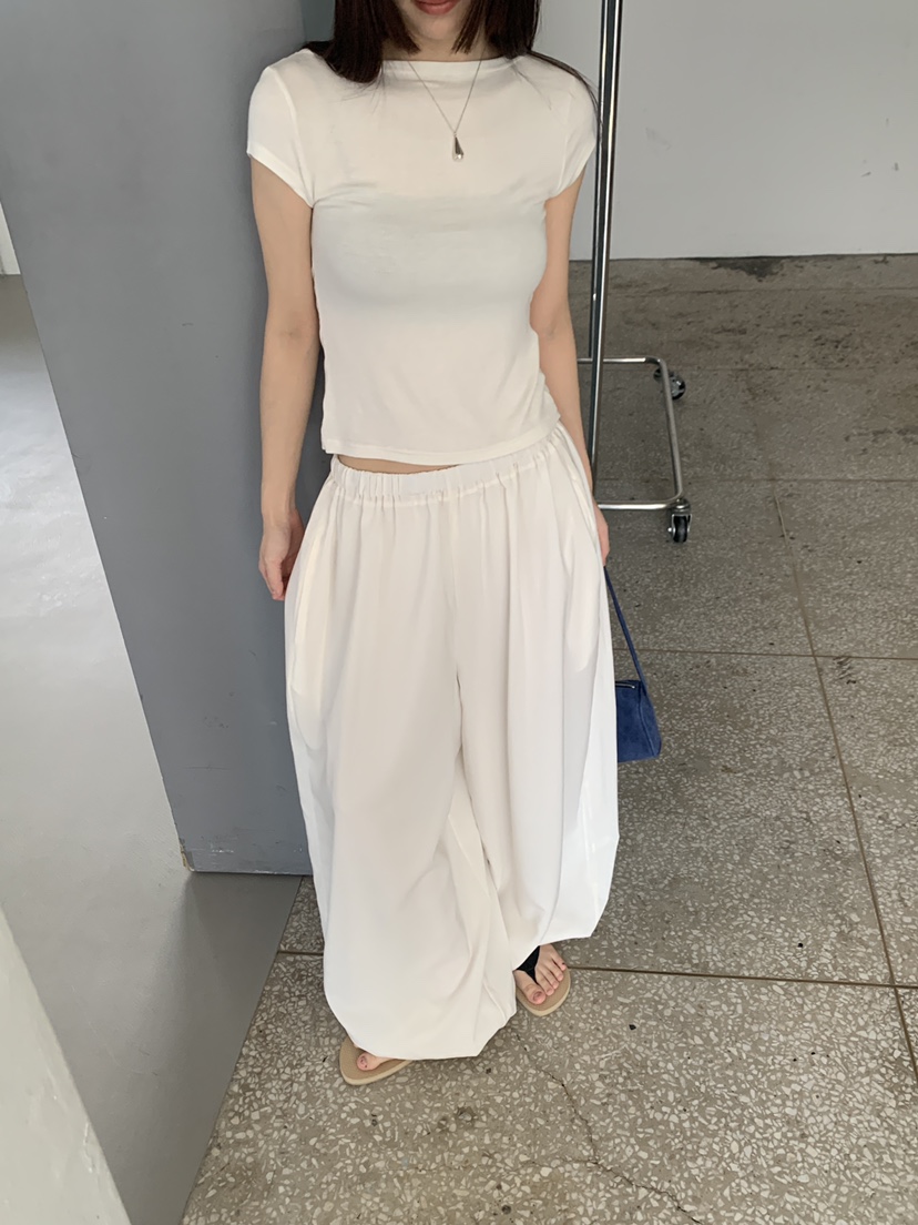 LOGARDEN韓國直郵實拍女裝新品26夏季推薦26春夏職業休閑褲LO GARDEN休閑褲