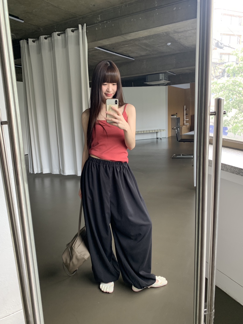 LOGARDEN韓國直郵實拍女裝新品26夏季推薦26春夏職業休閑褲LO GARDEN休閑褲