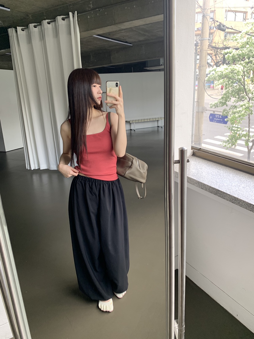LOGARDEN韓國直郵實拍女裝新品26夏季推薦26春夏職業休閑褲LO GARDEN休閑褲