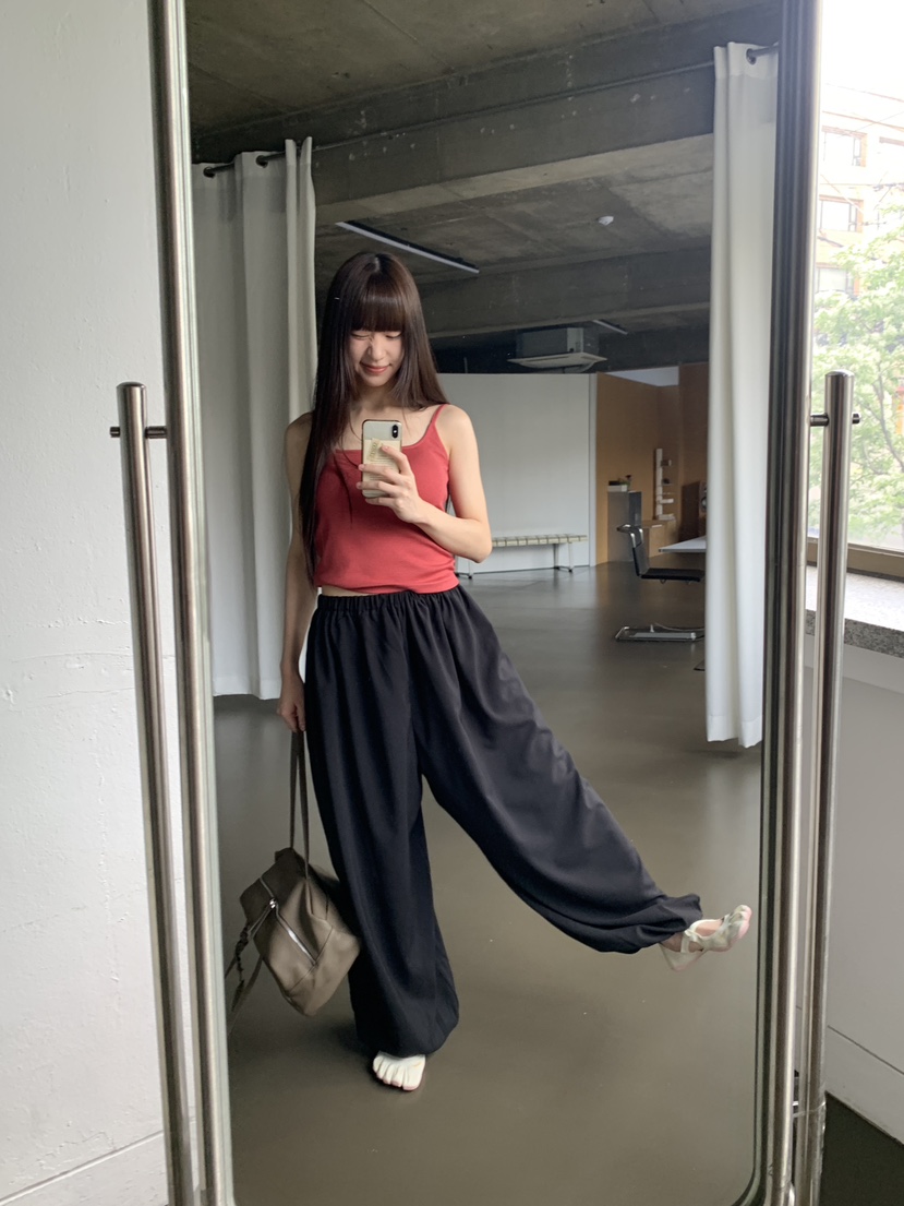 LOGARDEN韓國直郵實拍女裝新品26夏季推薦26春夏職業休閑褲LO GARDEN休閑褲