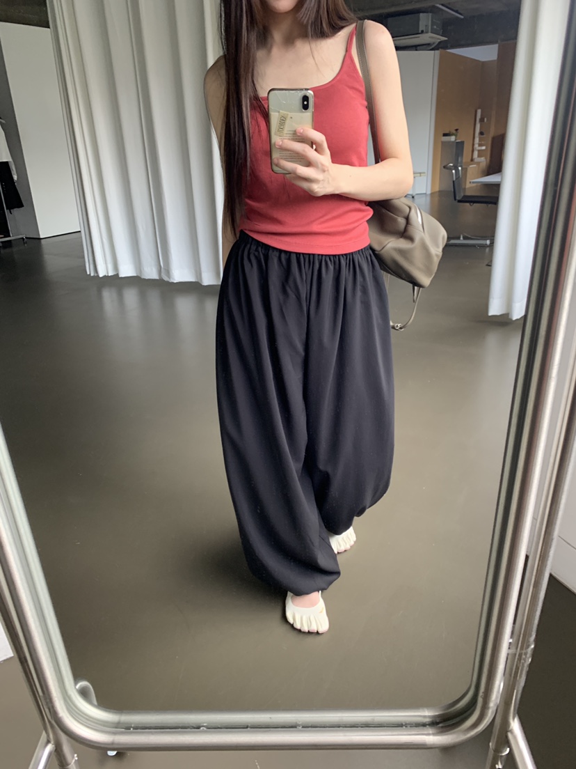 LOGARDEN韓國直郵實拍女裝新品26夏季推薦26春夏職業休閑褲LO GARDEN休閑褲圖色2