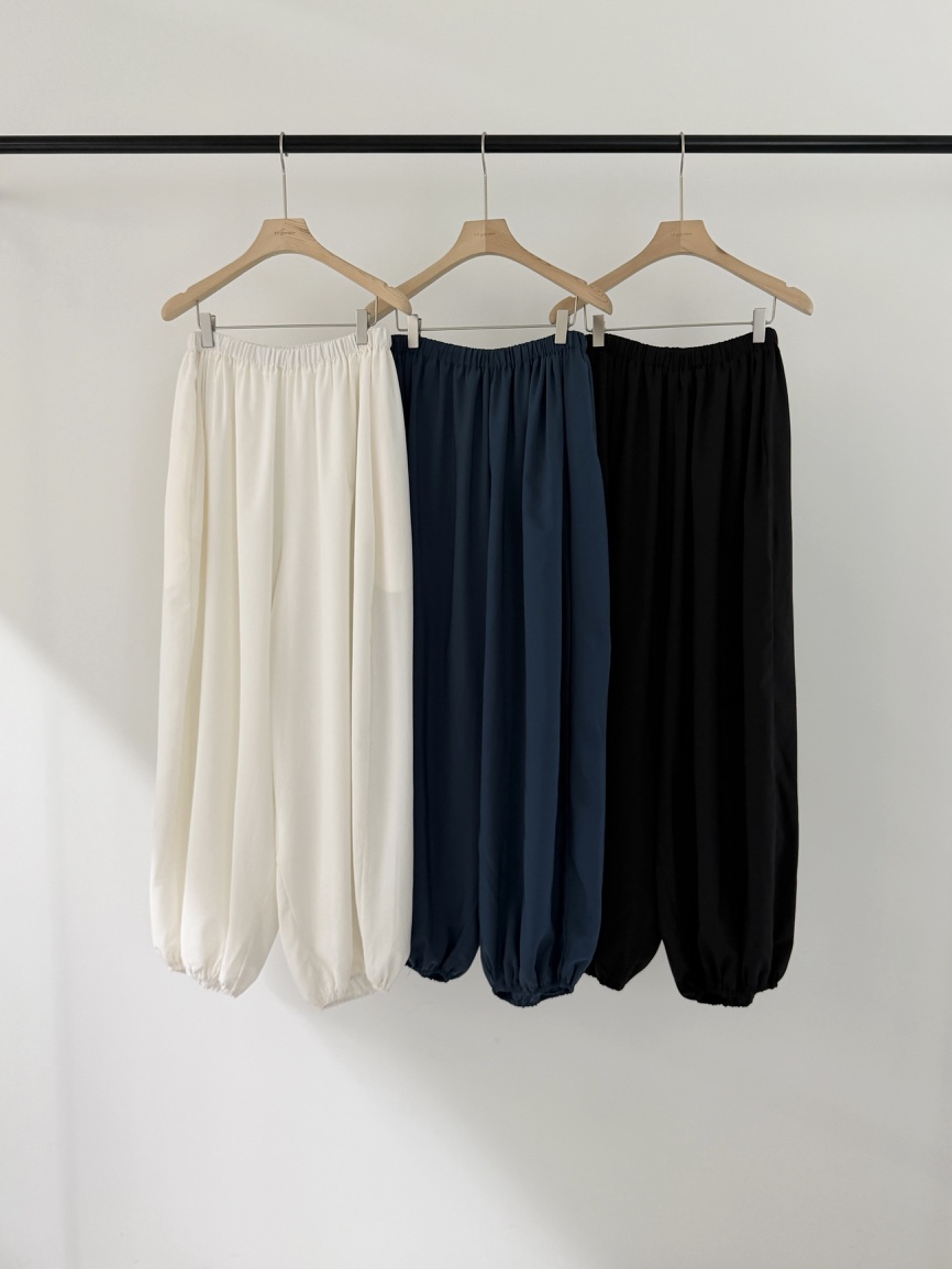 LOGARDEN韓國直郵實拍女裝新品26夏季推薦26春夏職業休閑褲LO GARDEN休閑褲圖色3左二色