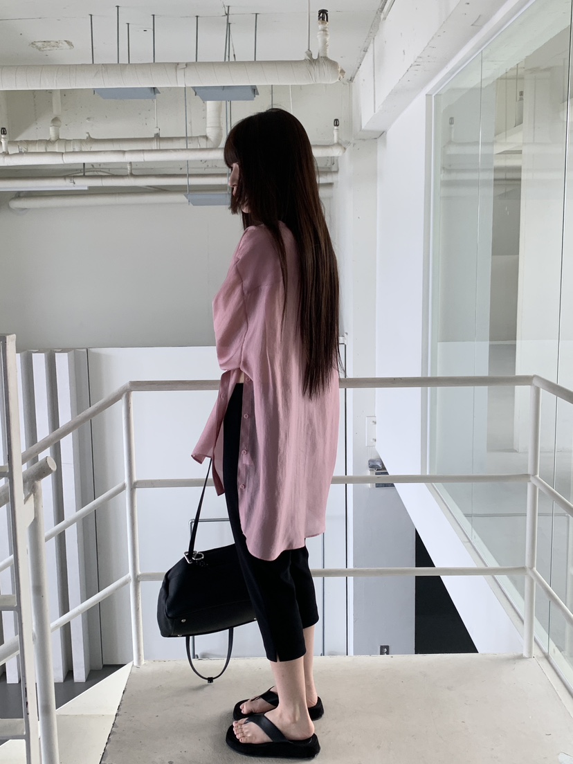 LOGARDEN韓國東大門直郵女裝新款休閑26春夏推薦襯衫蕾絲衫LO GARDEN襯衫/蕾絲衫
