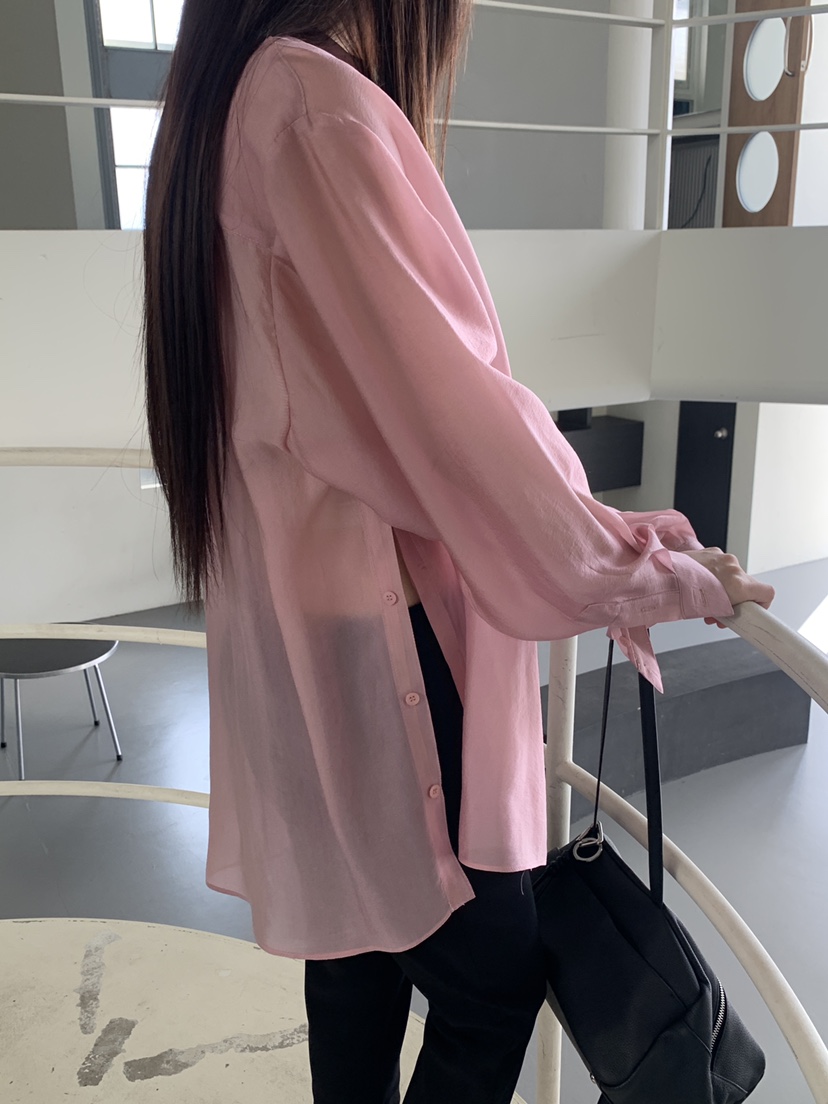 LOGARDEN韓國東大門直郵女裝新款休閑26春夏推薦襯衫蕾絲衫LO GARDEN襯衫/蕾絲衫