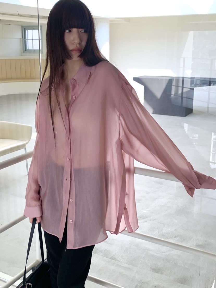LOGARDEN韓國東大門直郵女裝新款休閑26春夏推薦襯衫蕾絲衫LO GARDEN襯衫/蕾絲衫圖色1