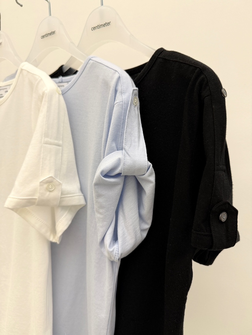 CM韓國代購女士新品26春夏熱賣時尚26夏季推薦人氣休閑T恤CM_centimeterT恤
