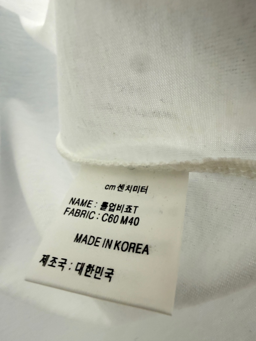 CM韓國代購女士新品26春夏熱賣時尚26夏季推薦人氣休閑T恤CM_centimeterT恤