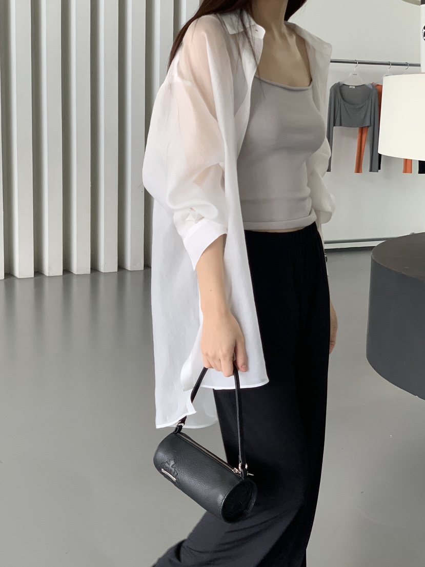 LOGARDEN韓國代購女士新款推薦26夏季26春夏時尚吊帶背心LO GARDEN吊帶/背心