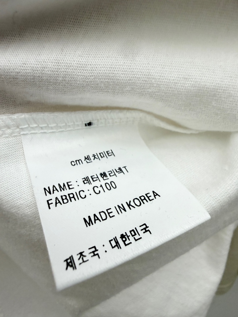CM東大門實拍韓國女裝新款休閑熱賣職業26夏季時尚26春夏T恤CM_centimeterT恤