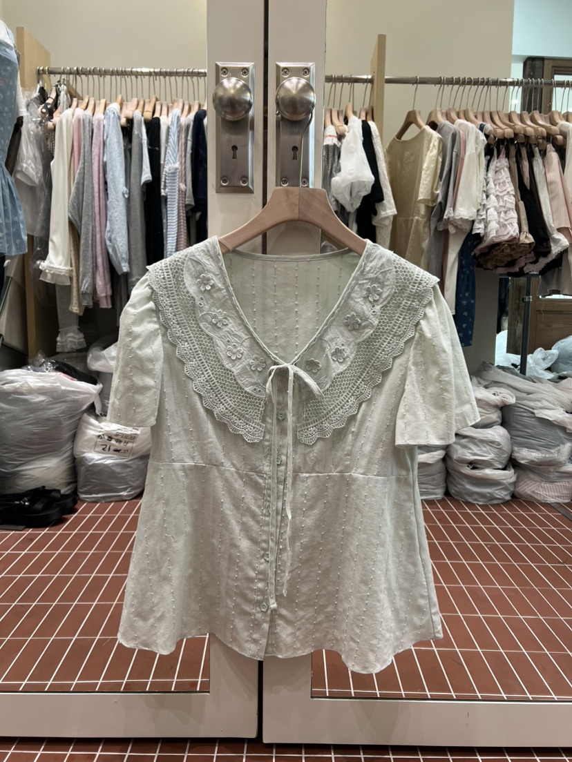 BE&amp;BE韓國直郵女士新款推薦休閑熱賣26夏季襯衫蕾絲衫BE&be襯衫/蕾絲衫圖色2