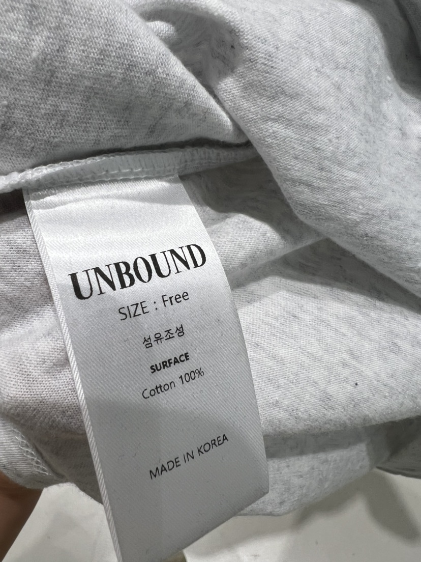 UNBOUND韓國直郵女裝新品休閑熱賣時尚職業26夏季推薦T恤UNBOUNDT恤