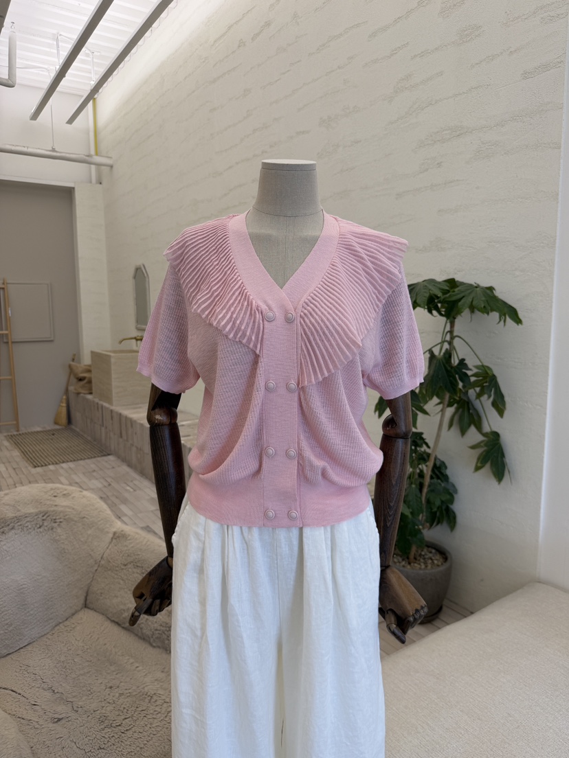 LAUNDRY東大門實拍韓國女裝新品熱賣推薦人氣26春夏針織衫雙層LAUNDRY針織衫