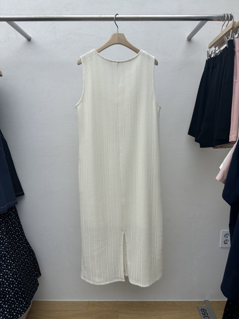 RE:FRESH-L東大門實拍韓國女士新品職業熱賣26夏季連衣裙口袋RE:FRESH連衣裙