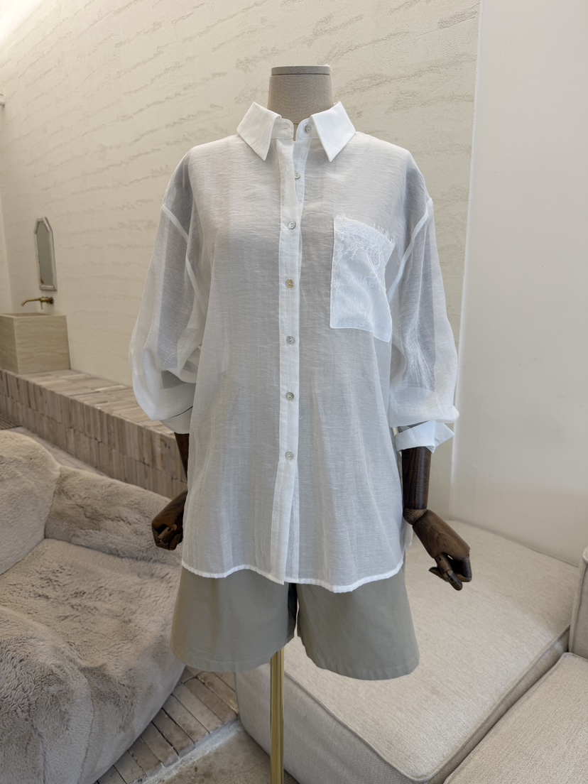 LAUNDRY韓國代購女裝新品熱賣時尚人氣休閑職業襯衫蕾絲衫LAUNDRY襯衫/蕾絲衫圖色1