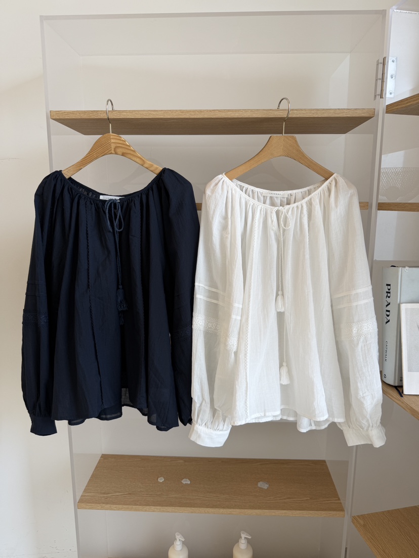LAUNDRY韓國直郵實拍女裝新品人氣熱賣休閑襯衫蕾絲衫蕾絲LAUNDRY襯衫/蕾絲衫