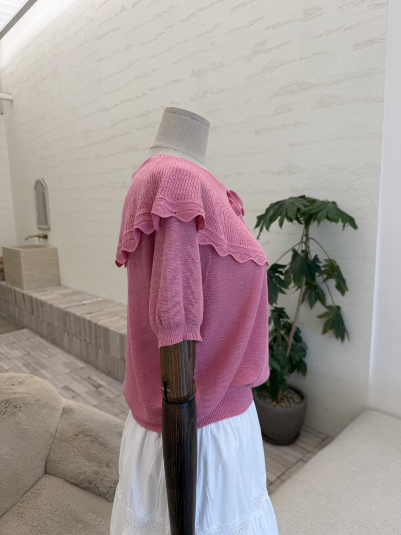LAUNDRY東大門實拍韓國女裝新品職業26春夏時尚人氣針織衫LAUNDRY針織衫