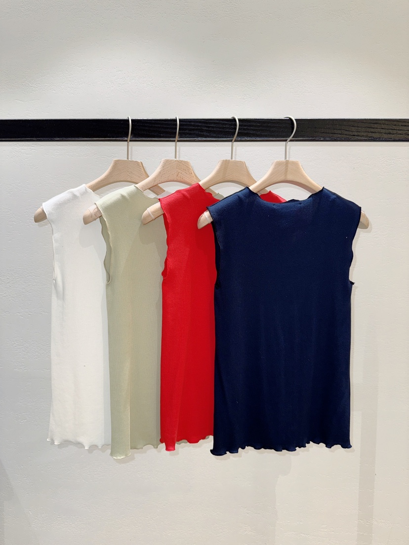 NDE韓國直郵女裝新品26春夏推薦熱賣職業休閑吊帶背心羅紋BOHEME_NDE吊帶/背心