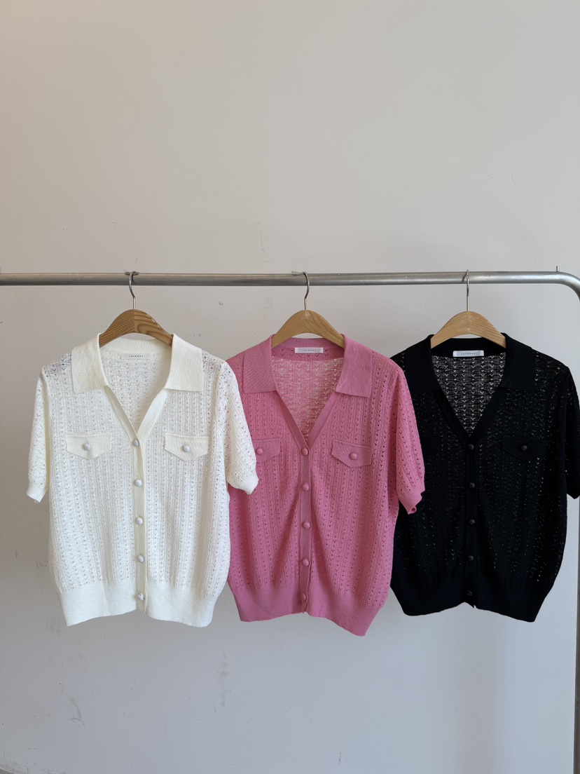 LAUNDRY韓國直郵實拍女裝新品人氣職業時尚推薦26春夏針織衫LAUNDRY針織衫