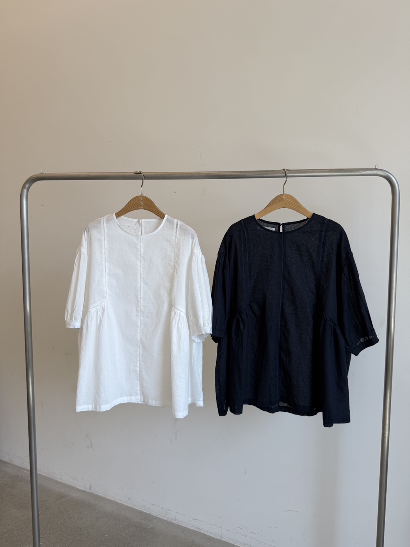 LAUNDRY韓國直郵女士新品人氣推薦時尚26春夏襯衫蕾絲衫亞麻LAUNDRY襯衫/蕾絲衫