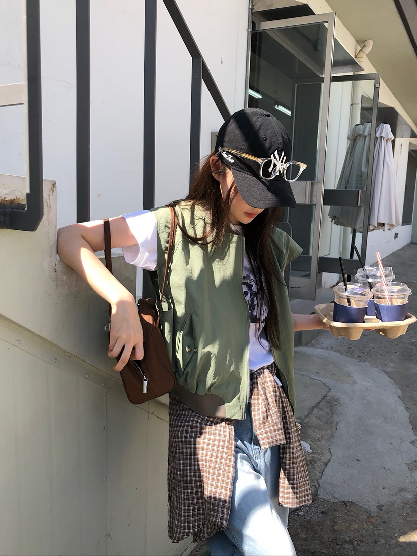 UNBOUND韓國代購女士新品26春夏休閑人氣推薦職業26夏季馬甲UNBOUND馬甲