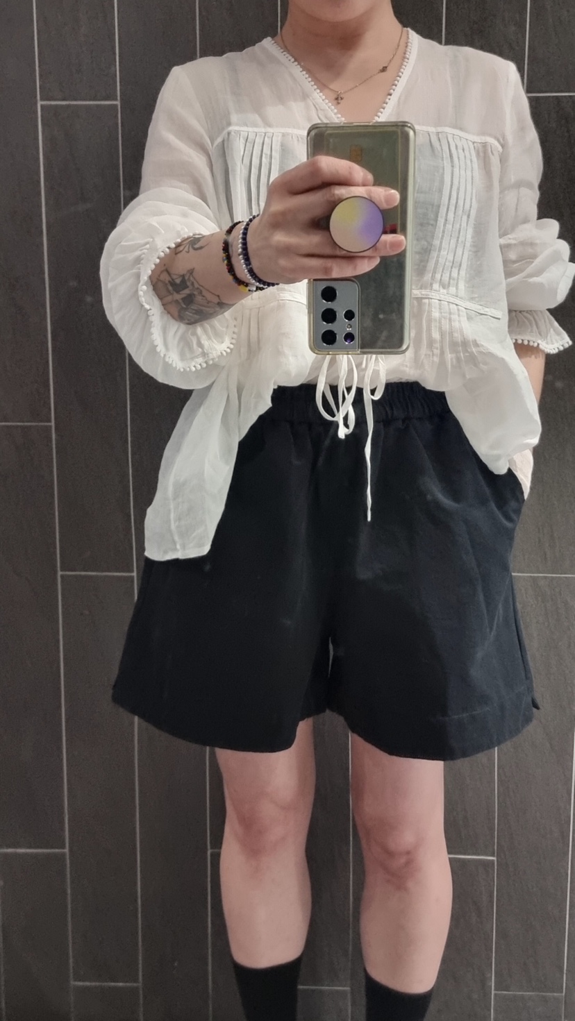 LAUNDRY韓國直郵女士新款休閑人氣熱賣推薦時尚26春夏短褲棉質LAUNDRY短褲