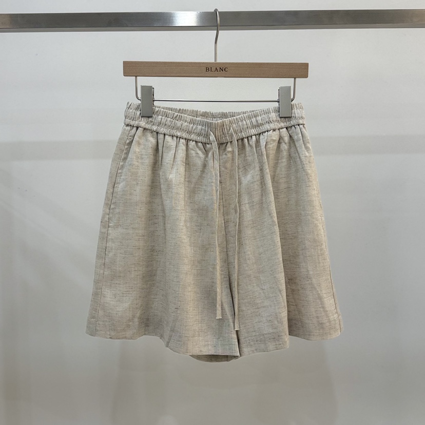 BLANC-A韓國直郵實拍女士新品休閑人氣26春夏26夏季短褲BLANC-A短褲圖色2