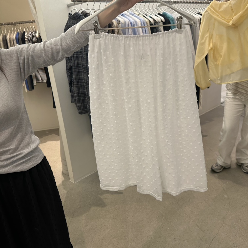 MARAN-P韓國東大門直郵女裝新款時尚26夏季半身裙中短裙開衩MARAN半身裙/中短裙圖色1