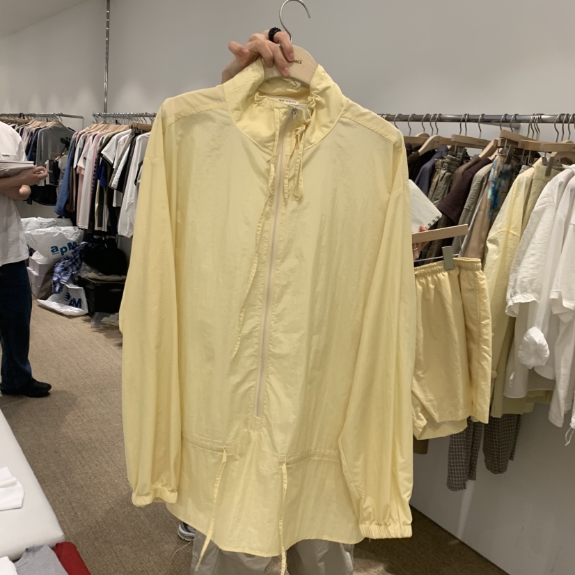 SELF SERVICE東大門實拍韓國女裝新品人氣職業熱賣衛衣拉鏈SELF SERVICE衛衣圖色1