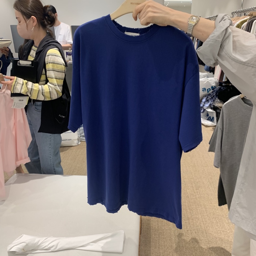 SELF SERVICE韓國代購女裝新品休閑26春夏時尚26夏季T恤SELF SERVICET恤圖色3