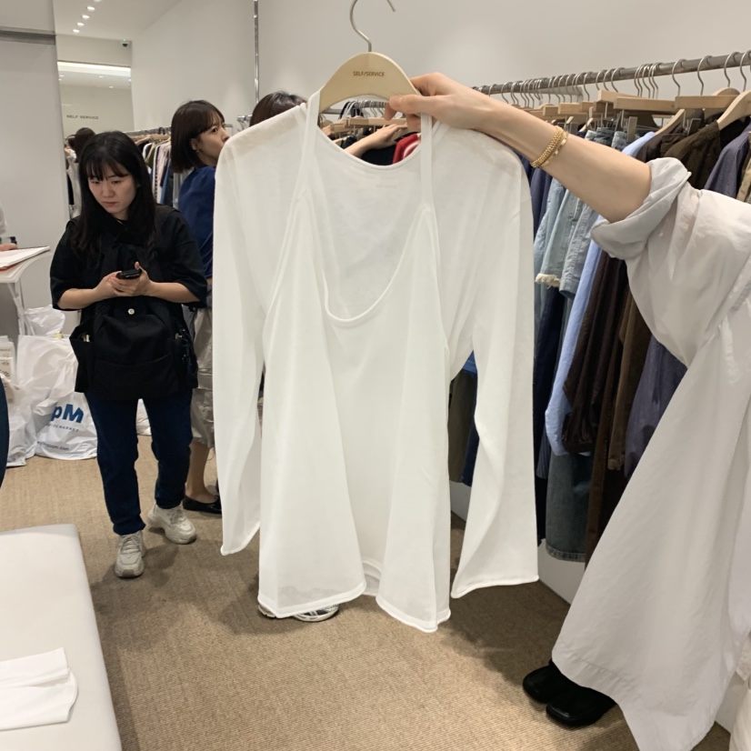 SELF SERVICE韓國直郵女士新款人氣26夏季推薦職業時尚套裝SELF SERVICE套裝圖色1