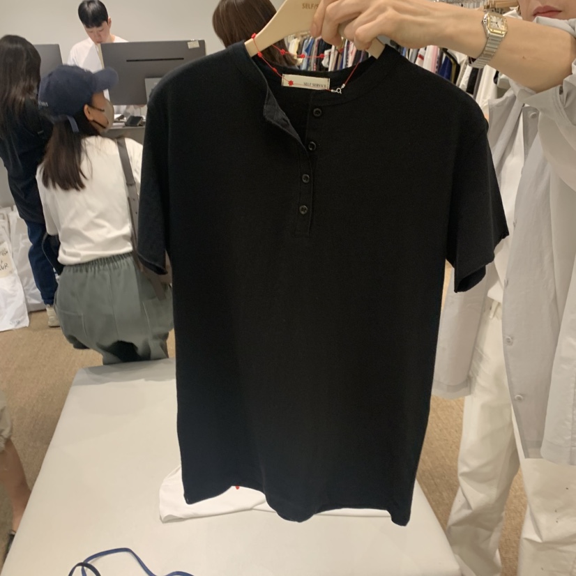 SELF SERVICE東大門實拍韓國女裝新品休閑熱賣時尚職業T恤SELF SERVICET恤圖色2