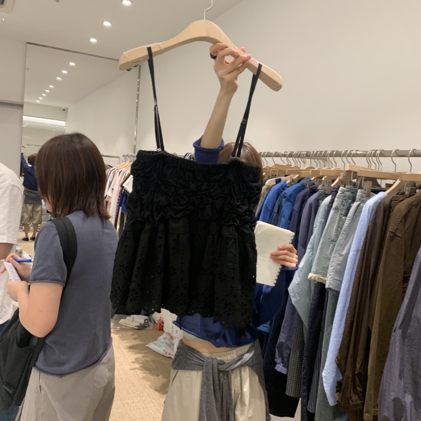 SELF SERVICE韓國東大門直郵女裝新品26夏季推薦吊帶背心SELF SERVICE吊帶/背心