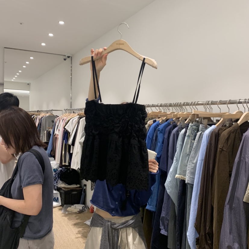 SELF SERVICE韓國東大門直郵女裝新品26夏季推薦吊帶背心SELF SERVICE吊帶/背心圖色1