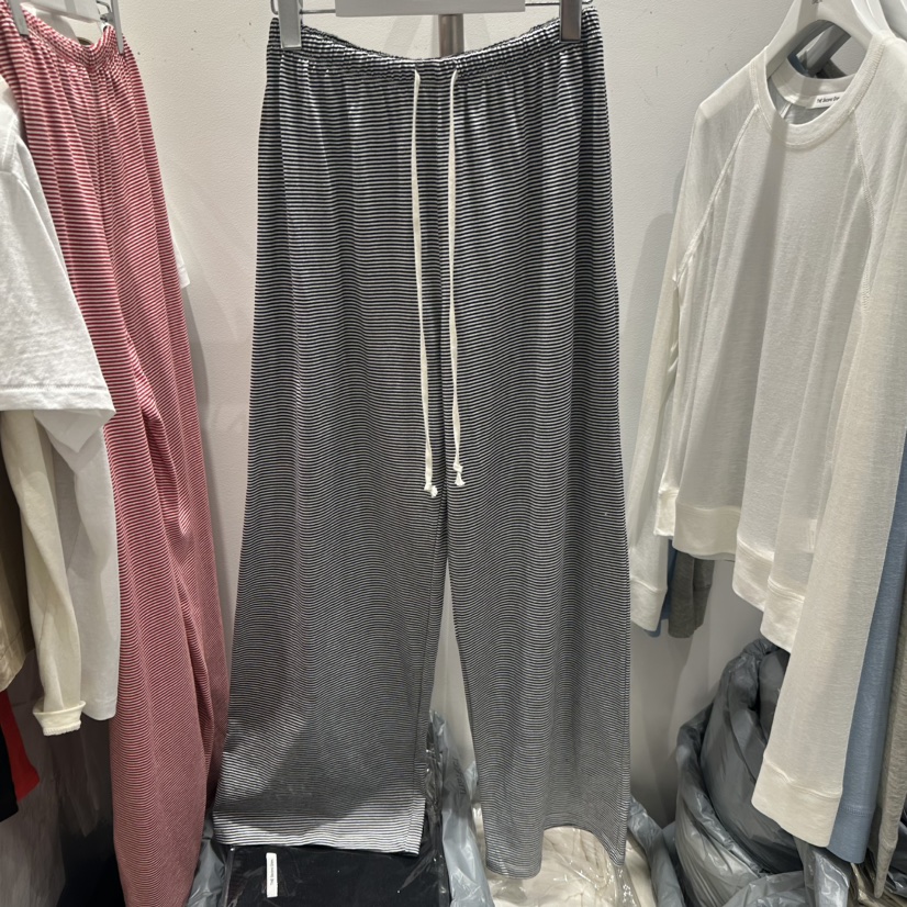 THE SECOND GROW/QUEENSRABBIT韓國代購女士新品人氣休閑褲腰帶寬松THE SECOND GROW/QUEENSRABBIT休閑褲圖色2