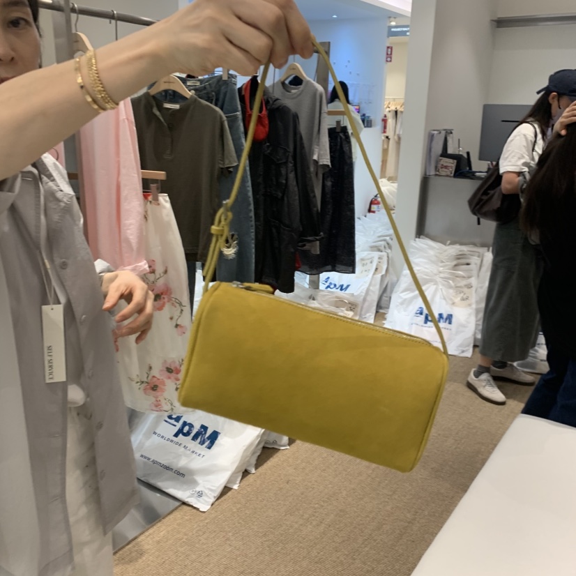 SELF SERVICE韓國直郵實拍女裝新品時尚單肩斜跨包迷你包絨SELF SERVICE單肩/斜跨包圖色2