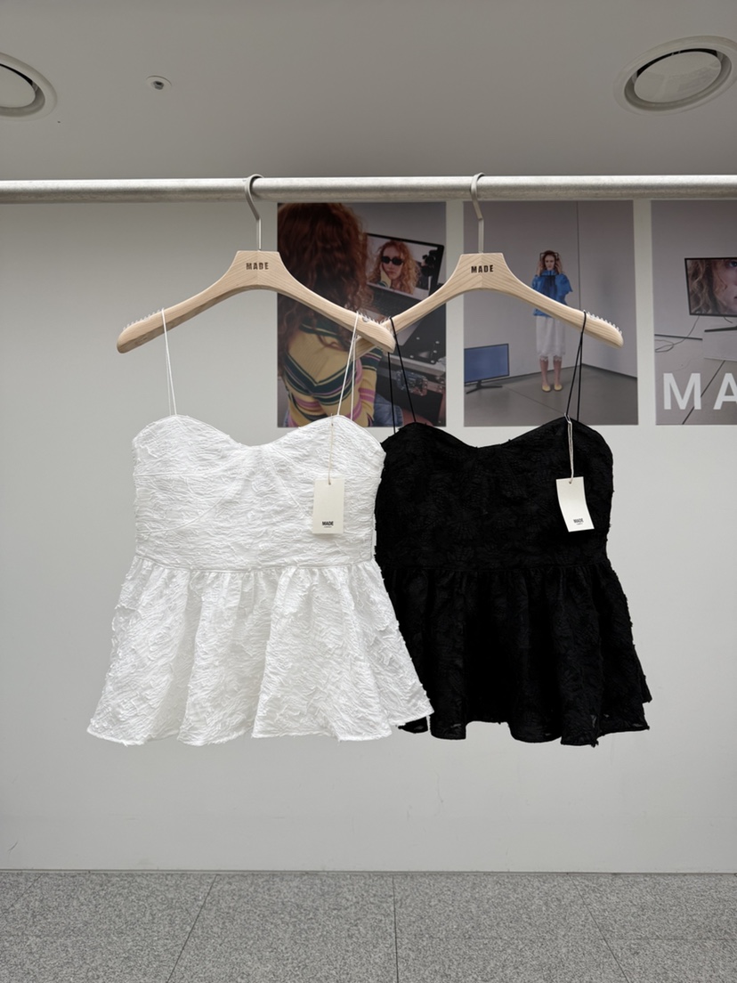 MADE-P韓國直郵女士新款26春夏休閑26夏季時尚職業吊帶背心MADE-P吊帶/背心