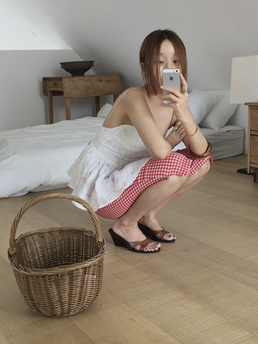 MADE-P韓國直郵女士新款26春夏休閑26夏季時尚職業吊帶背心MADE-P吊帶/背心