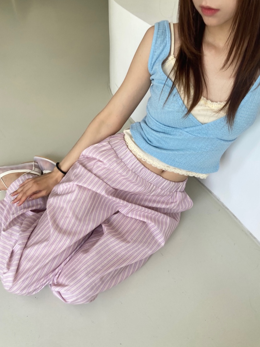 EOMPIT韓國直郵女裝新品熱賣26春夏人氣26夏季吊帶背心假兩件EOMPIT吊帶/背心
