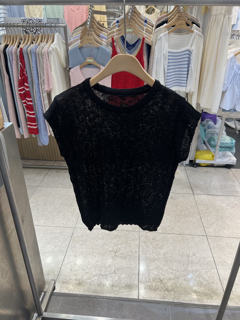 BLACK NOTE韓國東大門代購女裝新款時尚推薦26春夏針織衫羅紋BLACK NOTE針織衫圖色4