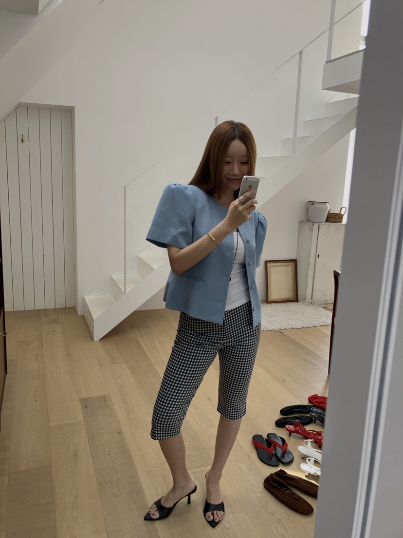 MADE-P韓國直郵實拍女裝新品26春夏熱賣時尚休閑職業夾克MADE-P夾克
