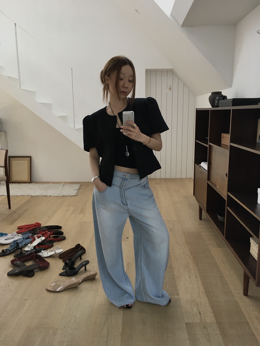 MADE-P韓國直郵實拍女裝新品26春夏熱賣時尚休閑職業夾克MADE-P夾克