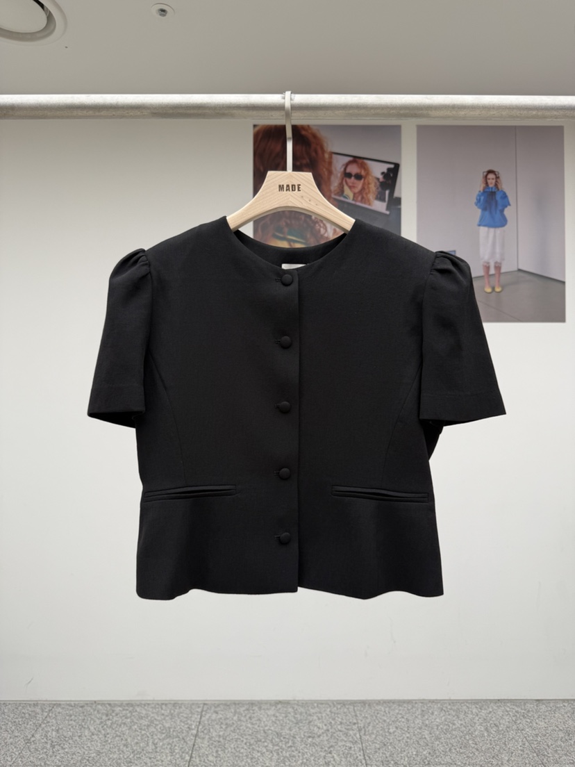 MADE-P韓國直郵實拍女裝新品26春夏熱賣時尚休閑職業夾克MADE-P夾克圖色2
