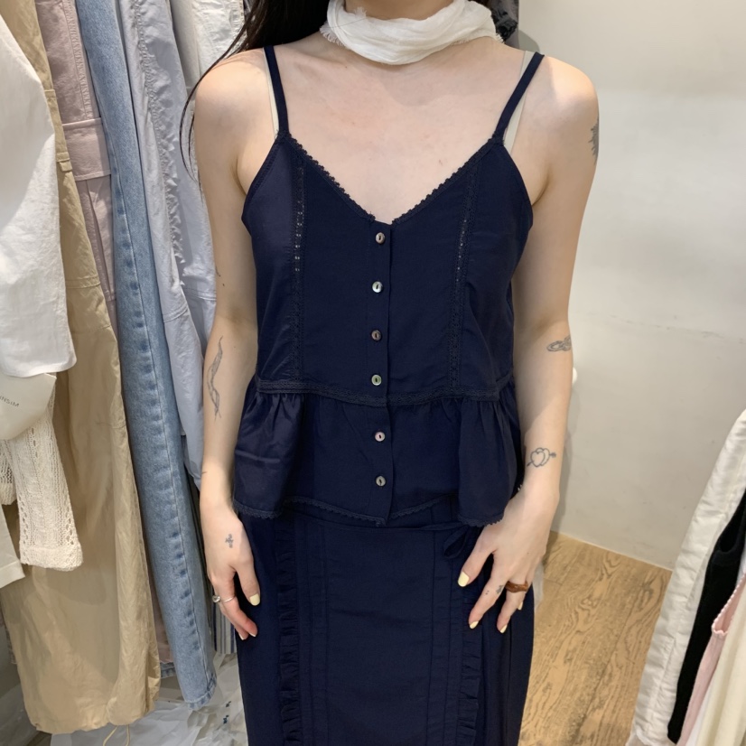 JINSIM韓國直郵女士新品26夏季熱賣人氣職業26春夏吊帶背心JINSIM吊帶/背心圖色2