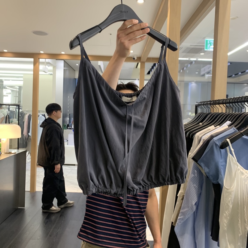 OBJECT韓國東大門代購女裝新款推薦熱賣人氣26春夏吊帶背心OBJECT吊帶/背心圖色3