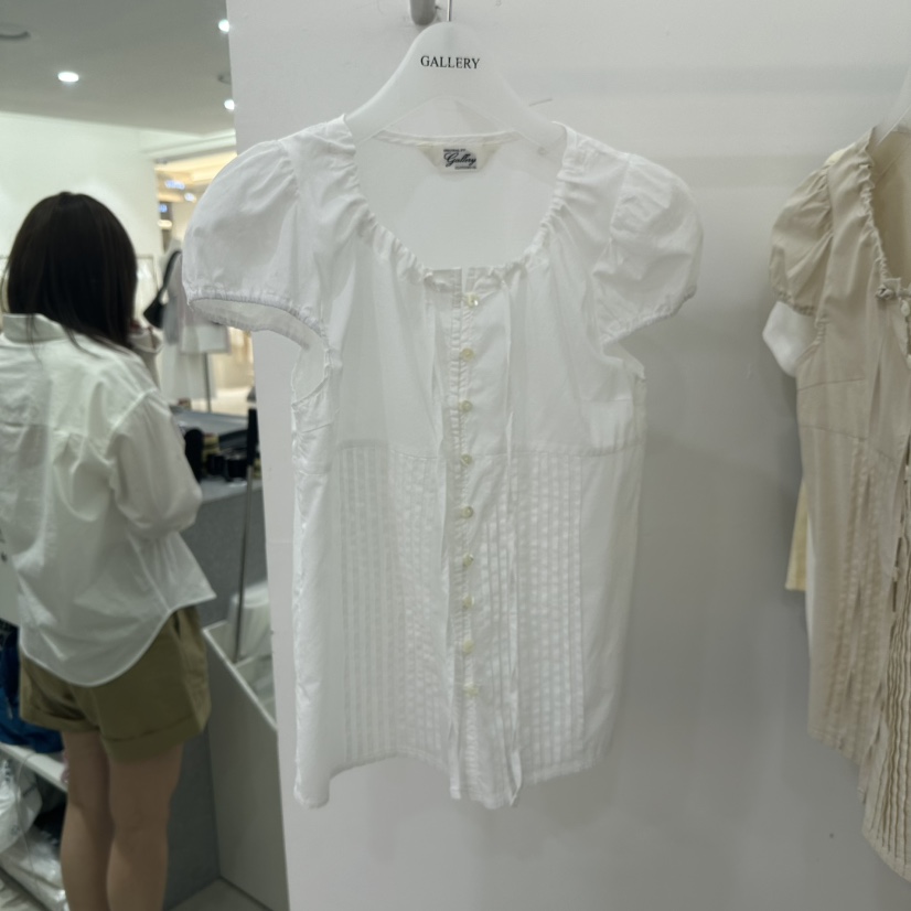 GALLERY-P東大門實拍韓國女士新款26夏季人氣襯衫蕾絲衫GALLERY-P襯衫/蕾絲衫圖色1