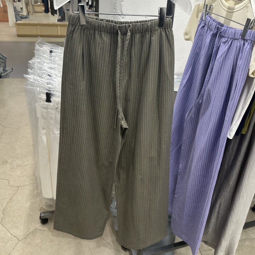 HELVETICA韓國直郵女士新品推薦職業時尚熱賣26夏季休閑褲條紋HELVETICA休閑褲圖色2